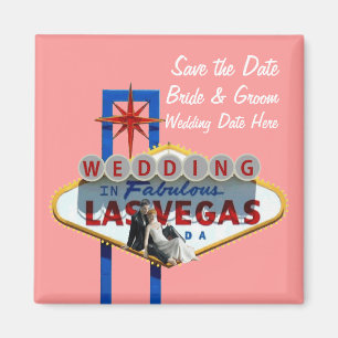 Íman Salvar a data Las Vegas que Wedding o ímã
