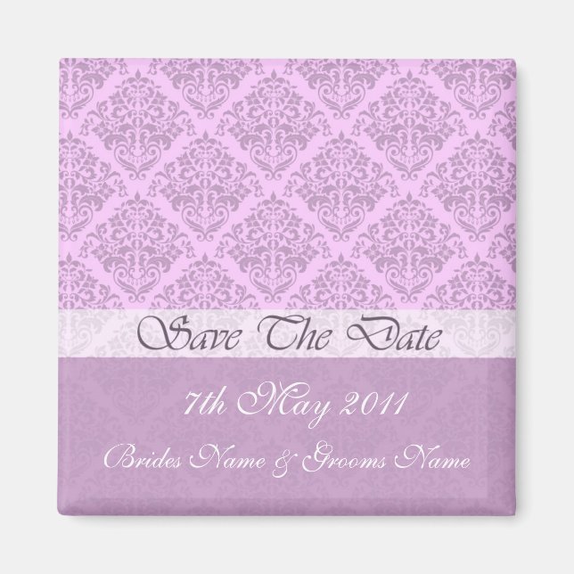 Íman Salvar a imã de geladeira de Data (Frente)