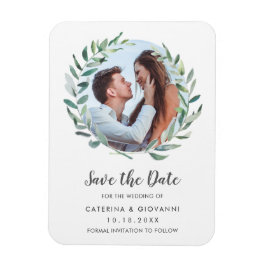 Íman Salvar Data de Casamento com Foto de Oliveiras Rús