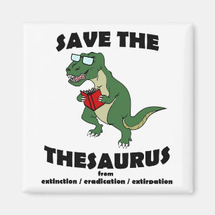 Íman Salvar o dinossauro da enciclopédia