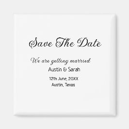 Íman Salvar o texto moderno do site de casamento QR da 