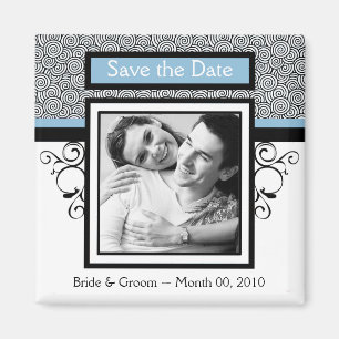 Íman Salvar os ímãs da foto da data