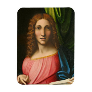 Íman Salvator Mundi, C. 1515 (óleo no painel)