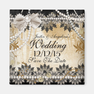 Íman Salve A Data De Casamento Da Creme Negra