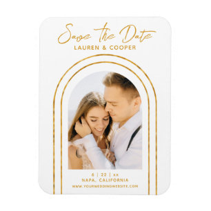 Íman Salve A Data Do Casamento Dourado Da Arte Na moda 