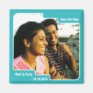 Íman Salve a data Scallop Blue Magnet