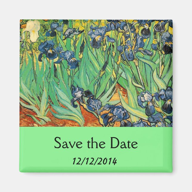Íman Salve a Data, Vincent van Gogh, Íris (Frente)