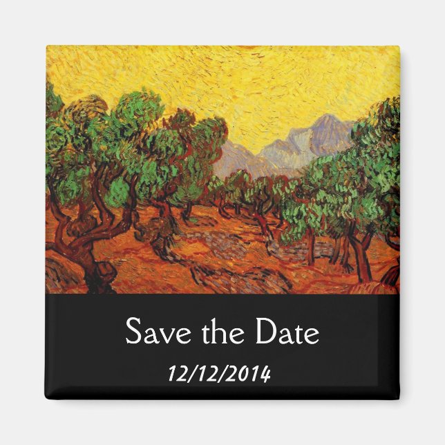 Íman salve a data,Vincent van Gogh Oliveiras (Frente)