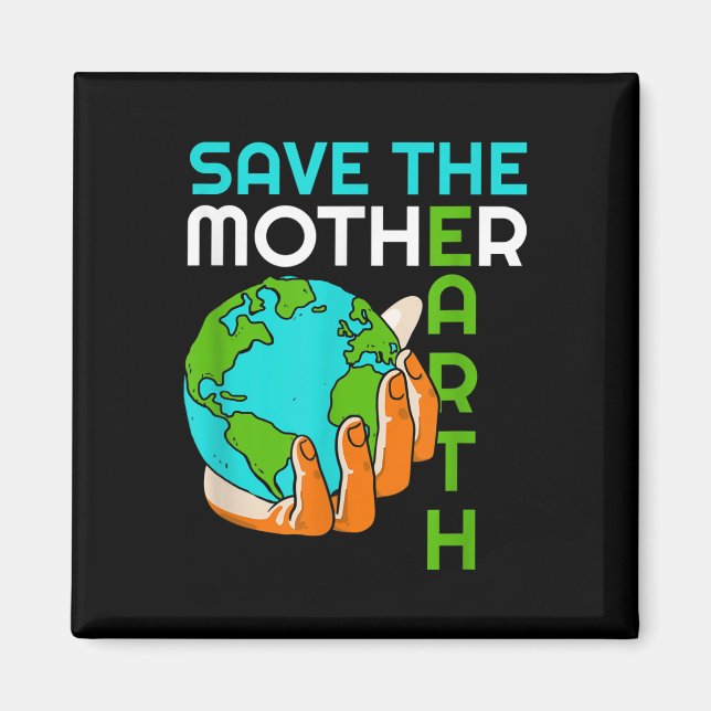 Íman Salve a Mãe Terra Mudanças Climáticas Pro (Frente)