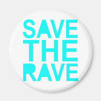 Íman Salve a rave azul da NU Rave Raver UK dança 80s