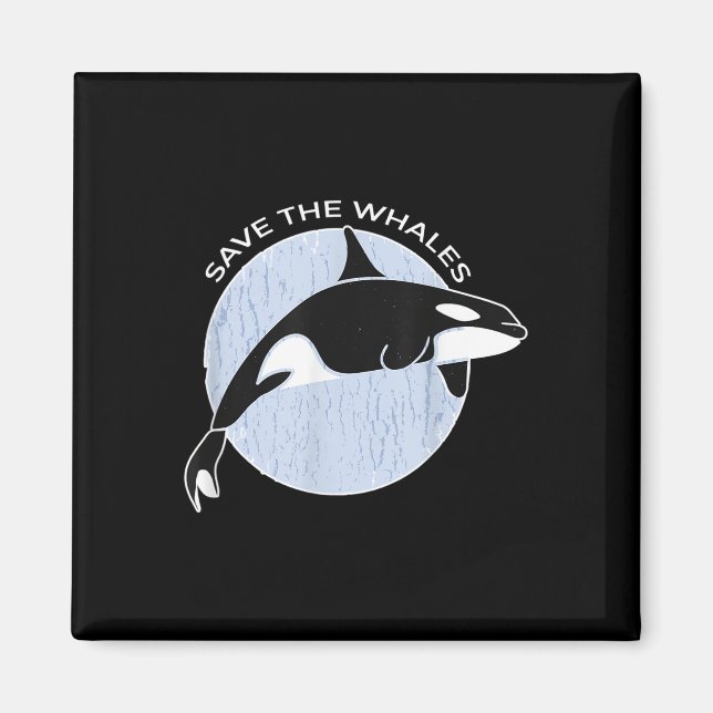 Íman Salve As Baleias I Ocean Environmental Protection  (Frente)