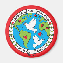 Salve nosso planeta_ímã 2,25"