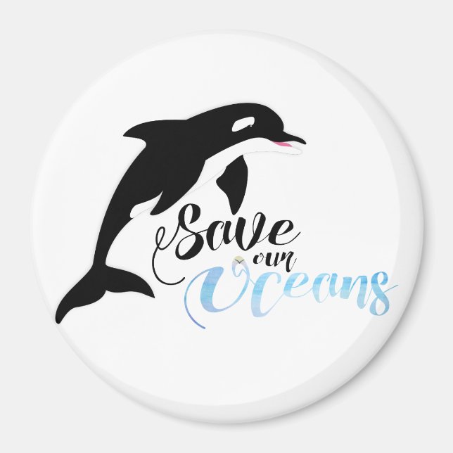 Íman Salve nossos oceanos (Frente)