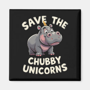 Íman Salve O Chubby Unicórns Rhino Animal Rights