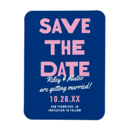 Íman Salve o Dia de Casamento Funky com Tipo Moderno e 