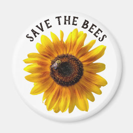 Íman Salve o girassol das abelhas