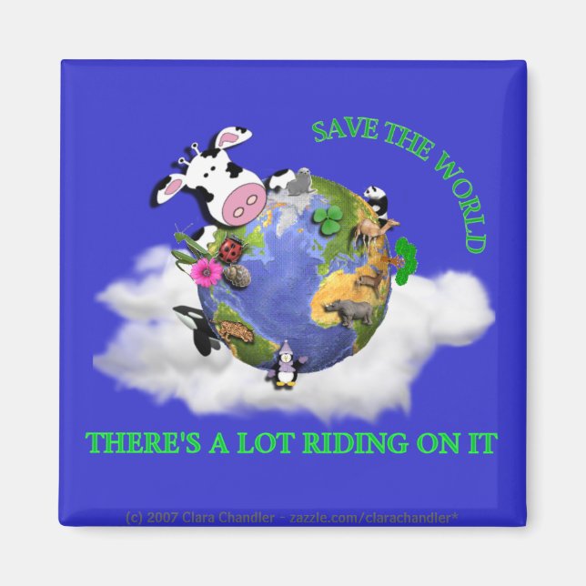 Íman Salve o mundo (Frente)