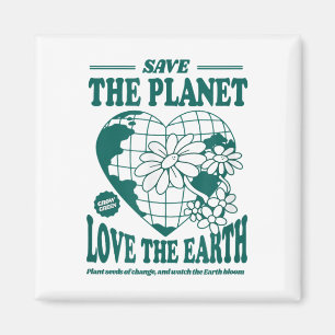Íman Salve O Planeta Ama A Terra Prote Ambiental