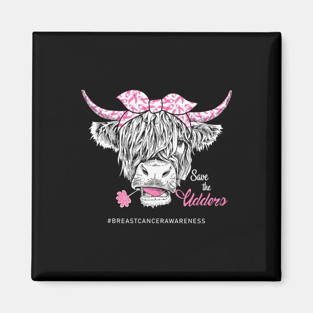 Íman Salve Os Udders Obtenha Consciência Do Cancer Da V (Frente)