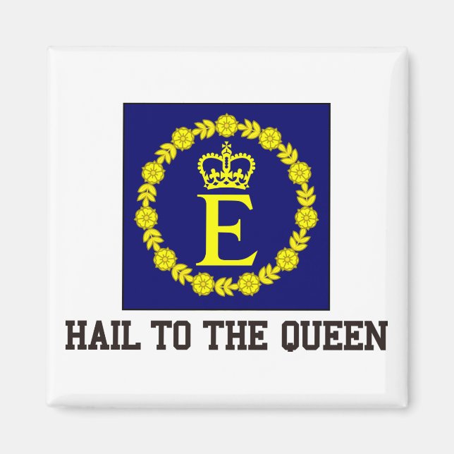 Íman Salve Para A Rainha (Frente)