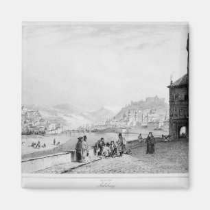 Íman Salzburg, gravado por Bayot & por Cuvilier, 1840