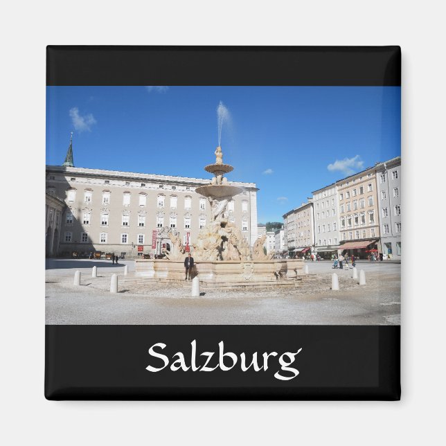 Íman Salzburgo, Áustria Magnet (Frente)