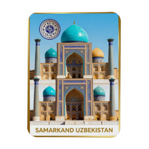 Íman Samarcanda Registan Uzbequistão Viagem