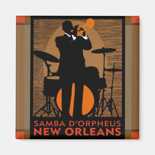 Íman Samba D'Orpheus New Orleans (Frente)