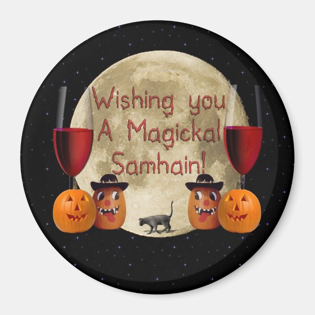 Íman Samhain Mágico (Frente)