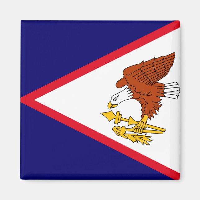 Íman Samoa Americana (Frente)