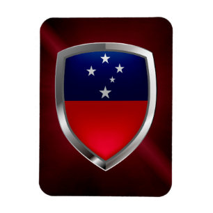 Íman Samoa - Emblema Metálico