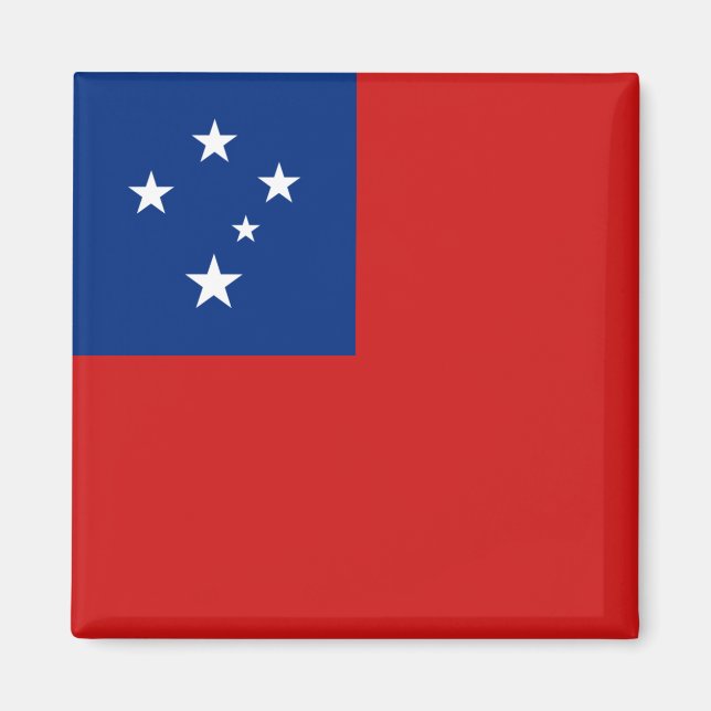 Íman Samoa Flag Magnet (Frente)