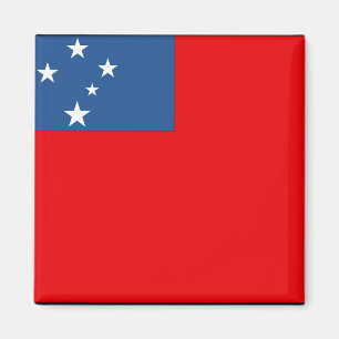 Íman Samoa Ocidental embandeira