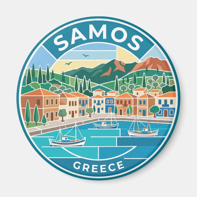 Íman Samos, Grécia Grécia (Frente)