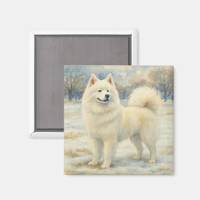 Íman Samoyed (Front/Back)