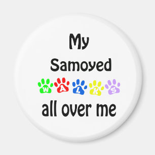 Íman Samoyed Walks Design