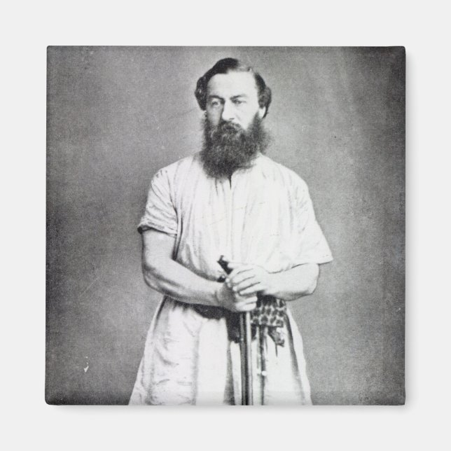 Íman Samuel Baker, 1865 (Frente)