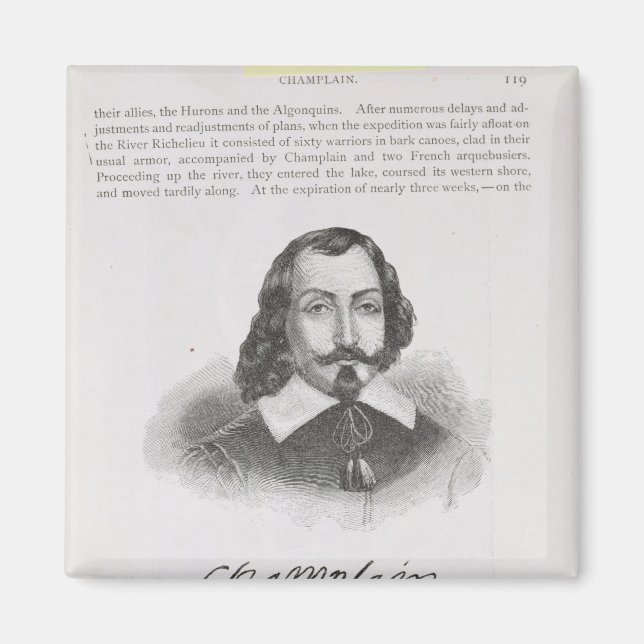 Íman Samuel de Champlain (Frente)