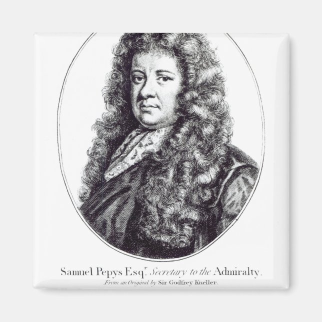 Íman Samuel Pepys (Frente)