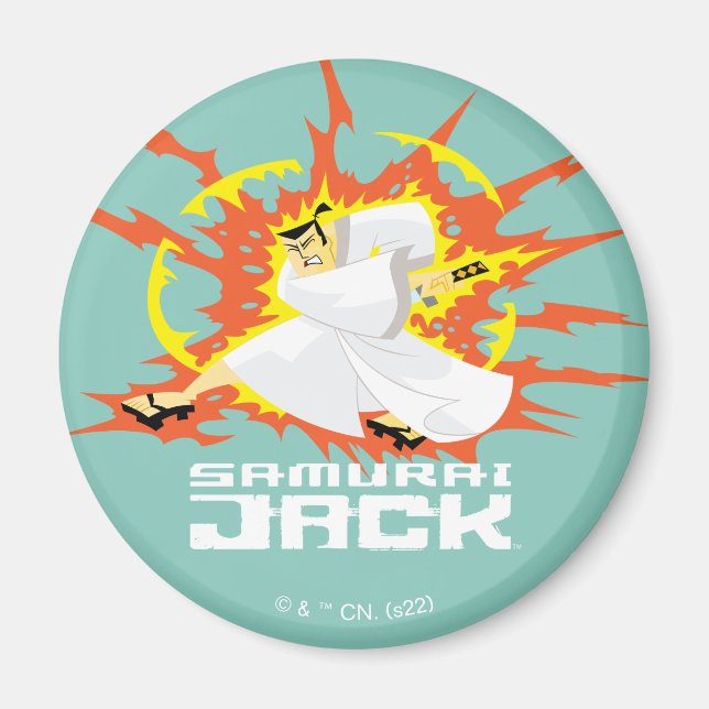 Íman Samurai Jack Energy Graphic (Frente)