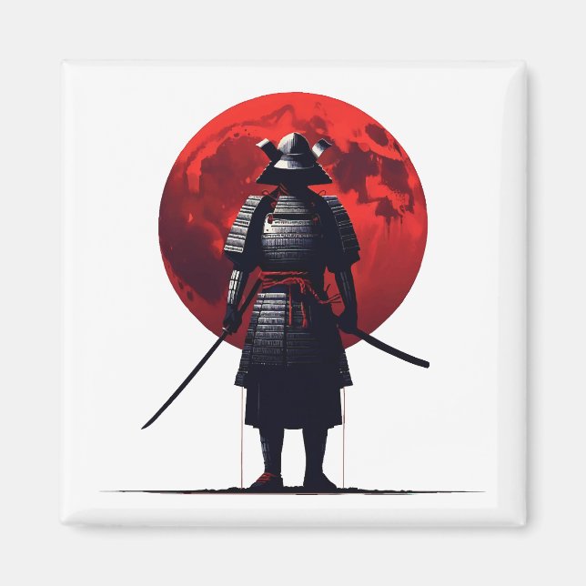 Íman Samurai japonês (Frente)