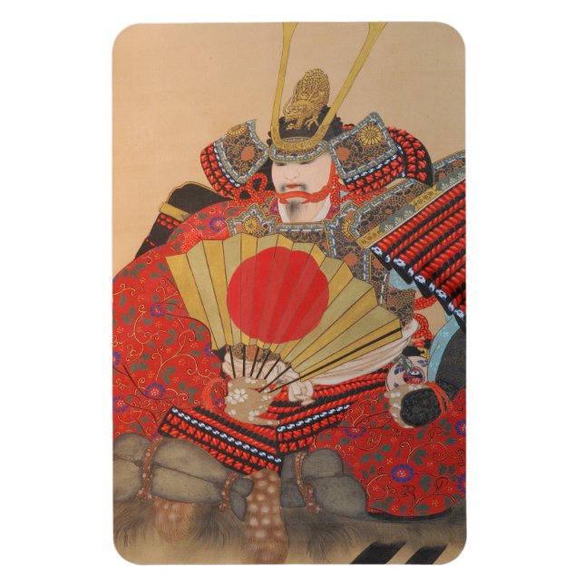 Íman Samurai japonês (Vertical)