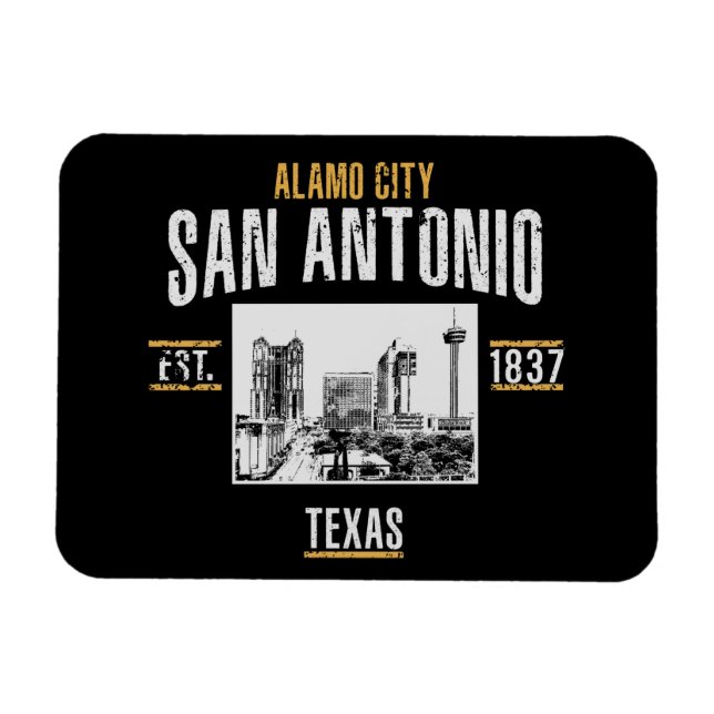 Íman San Antonio (Horizontal)