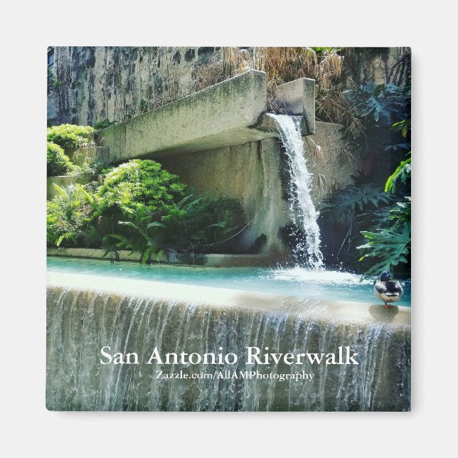 Íman San Antonio Riverwalk (Frente)