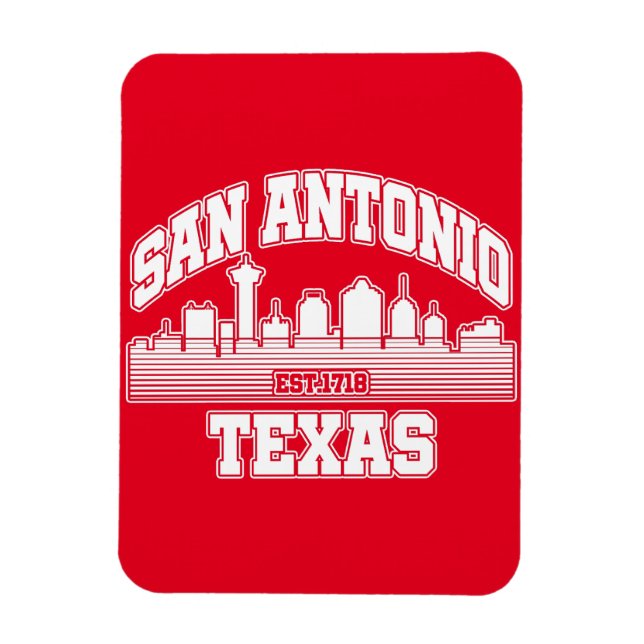 Íman San Antonio, Texas (Vertical)