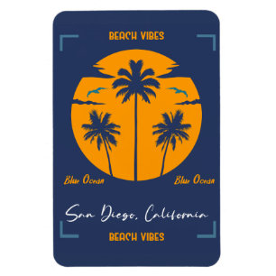 Íman San Diego Beach Vibes