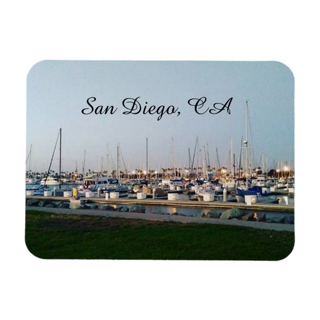 Íman San Diego, CA Ímã (Horizontal)