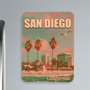 Íman San Diego California Vintage Souvenirs 1950
