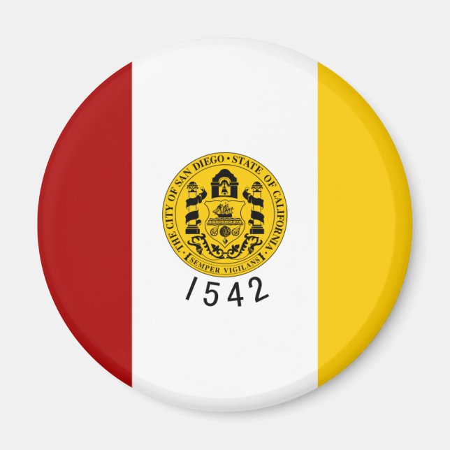Íman San Diego Flag (Frente)