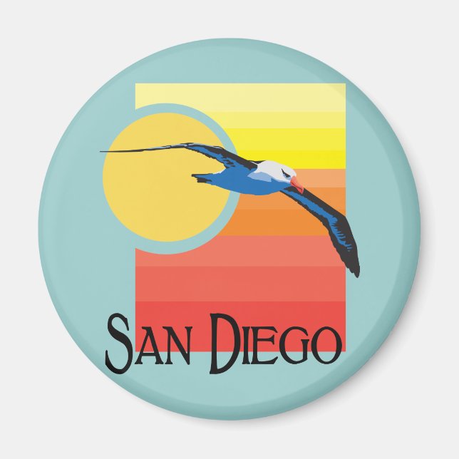 Íman San Diego Gull (Frente)